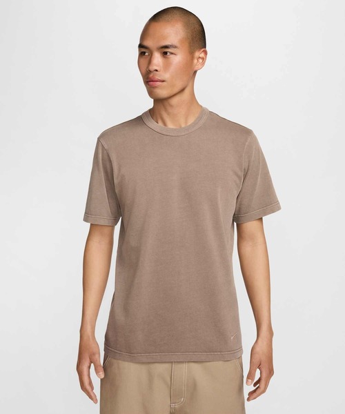 L♡Lです　Tailスコート+ナイキシャツ セール】ナイキ ライフ メンズ ショートスリーブ ニット トップ