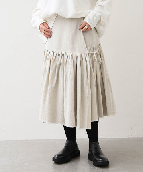 journal standard luxe 【DECEMBER】ラップスカート