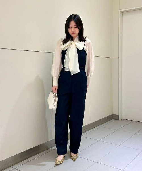 オーガンザボウブラウス（シャツ/ブラウス）｜allureville