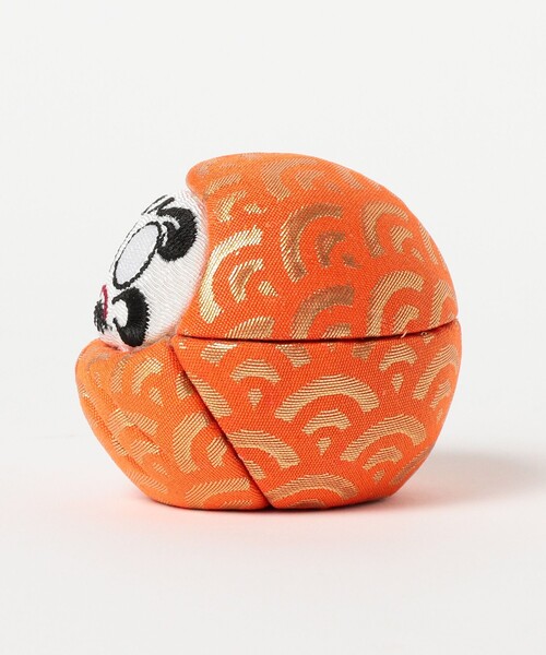 BEAMS JAPAN（ビームス　ジャパン）の「【別注】木目込み人形 だるま（インテリア雑貨・レディース・グリーン/オレンジ/ネイビー・ONE SIZE）」の4枚目の写真