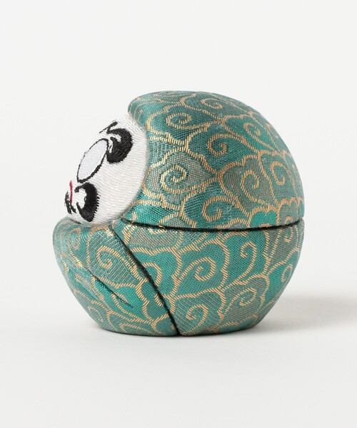 BEAMS JAPAN（ビームス　ジャパン）の「【別注】木目込み人形 だるま（インテリア雑貨・レディース・グリーン/オレンジ/ネイビー・ONE SIZE）」の9枚目の写真