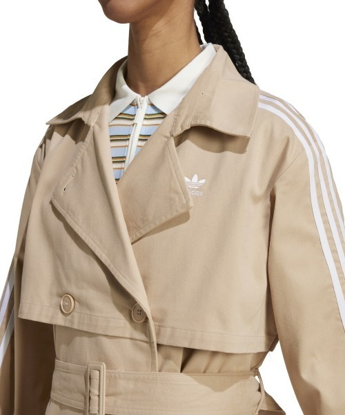 adidas originals アディダス　トレンチコート セール】アディカラートレンチコート ツイル / アディダス