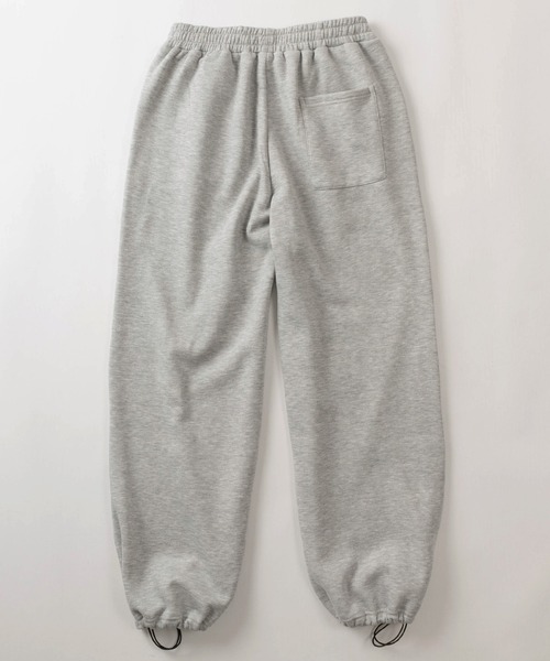 【セール】【別注 上下セット ルームウェア】クロップド丈 ジップパーカー & スウェットワイドパンツ(ドローコード付) ハートワンポイント刺繍 上下セットアップ/ 24AW（ルームウェア/パジャマ）｜make a ray!（メイク ア レイ！）