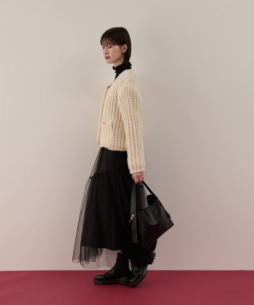 Shelly island（シェリーアイランド）の「2WAYフェイクレザーバッグ（ショルダーバッグ・レディース・ブラック/ブラウン・FREE）」の10枚目の写真