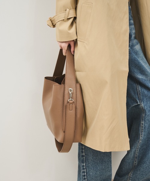 Shelly island（シェリーアイランド）の「2WAYフェイクレザーバッグ（ショルダーバッグ・レディース・ブラック/ブラウン・FREE）」の21枚目の写真