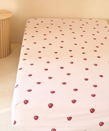 Sleep】ストロベリー柄 キルトケット（寝具）｜gelato pique Sleep