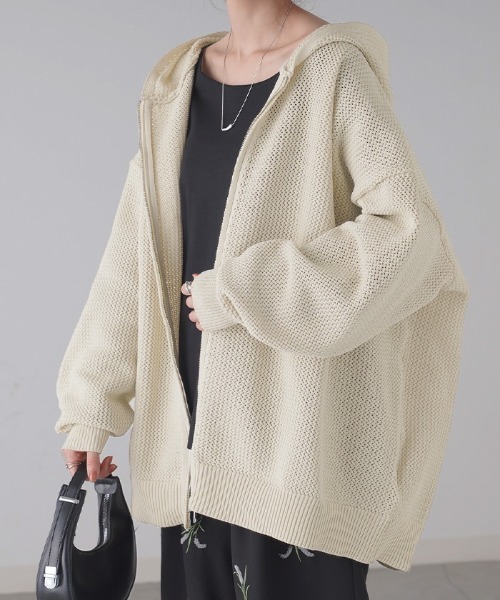 Oversize Spongy Point Parker — оверсайз парка с губчатой текстурой