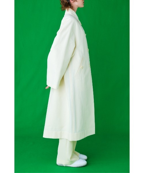 ENFOLD（エンフォルド）の「COTTON DOUBLEステンカラーコート（ステンカラーコート・レディース・キナリ・38/36）」の5枚目の写真