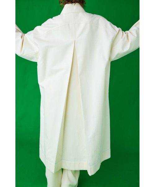 ENFOLD（エンフォルド）の「COTTON DOUBLEステンカラーコート（ステンカラーコート・レディース・キナリ・38/36）」の9枚目の写真