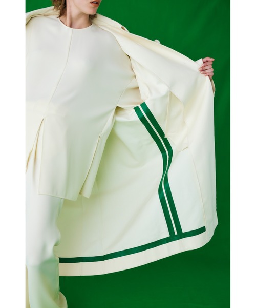 ENFOLD（エンフォルド）の「COTTON DOUBLEステンカラーコート（ステンカラーコート・レディース・キナリ・38/36）」の10枚目の写真