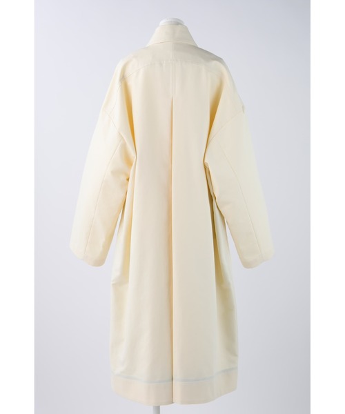 ENFOLD（エンフォルド）の「COTTON DOUBLEステンカラーコート（ステンカラーコート・レディース・キナリ・38/36）」の12枚目の写真