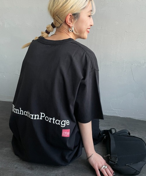 tシャツ 「MANHATTAN PORTAGE/マンハッタンポーテージ」 別注 ポケット刺繍 バックプリントTシャツ レディース メンズ 楽天市場】【送料無料】 MANHATTAN PORTAGE マンハッタン