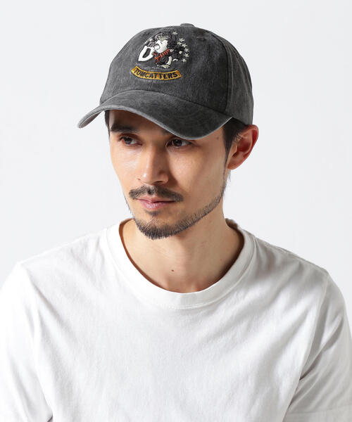 AVIREX（アヴィレックス）の「US NAVY TOMCAT PIGMENT CAP / USネイビー トムキャット ピグメント キャップ / AVIREX / アヴィレックス（キャップ・メンズ・ベージュ/カーキ/チャコールグレー・F）」の8枚目の写真