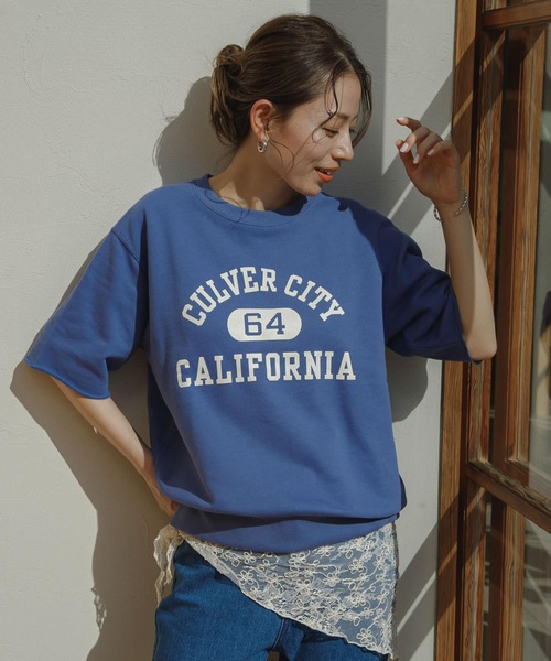 Champion（チャンピオン）の「『別注』Champion×Sonny Label　ロゴスウェットTシャツ（スウェット・レディース・オートミール/ブラック/グレー/ブルー・MEDIUM/LARGE）」の19枚目の写真