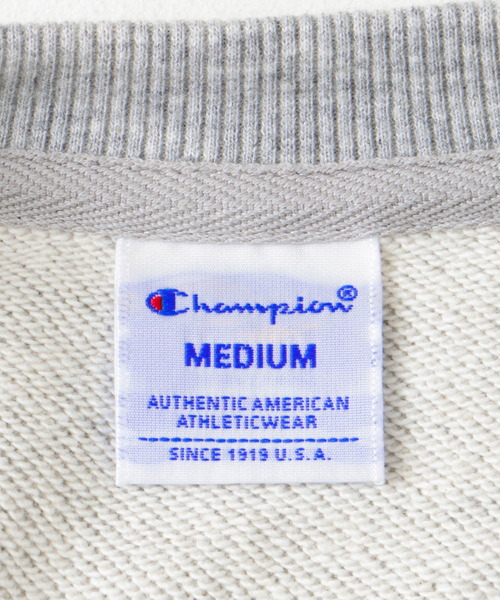 Champion（チャンピオン）の「『別注』Champion×Sonny Label　ロゴスウェットTシャツ（スウェット・レディース・オートミール/ブラック/グレー/ブルー・MEDIUM/LARGE）」の7枚目の写真