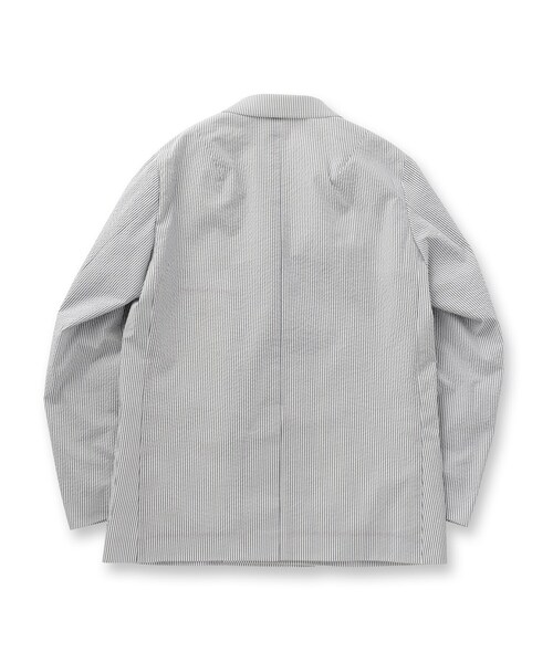 DRESSTERIOR(ドレステリア)の「【セットアップ可/吸湿速乾】COOLMAX シアサッカー サマージャケット(テーラードジャケット・メンズ・ブルー系その他3・90/92/91/94)」の4枚目の写真