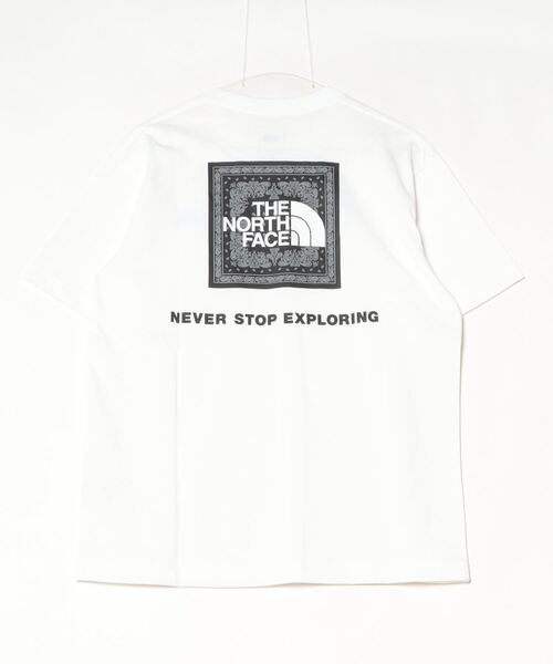 THE NORTH FACE S/S BANDANA SQUARE LOGO TEE / ザ・ノース