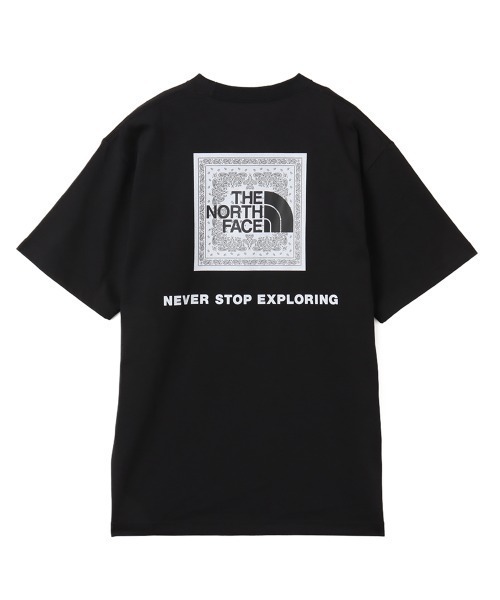 THE NORTH FACE S/S BANDANA SQUARE LOGO TEE / ザ・ノース