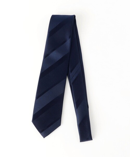 green label relaxing（グリーンレーベルリラクシング）の「GLR JAPAN VINTAGE 8.0cm ストライプ1 ネクタイ（ネクタイ・メンズ・ライラック/ダークブラウン/ネイビー/グレー・FREE）」の5枚目の写真