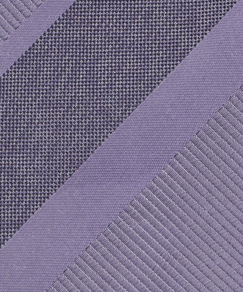 green label relaxing（グリーンレーベルリラクシング）の「GLR JAPAN VINTAGE 8.0cm ストライプ1 ネクタイ（ネクタイ・メンズ・ライラック/ダークブラウン/ネイビー/グレー・FREE）」の17枚目の写真