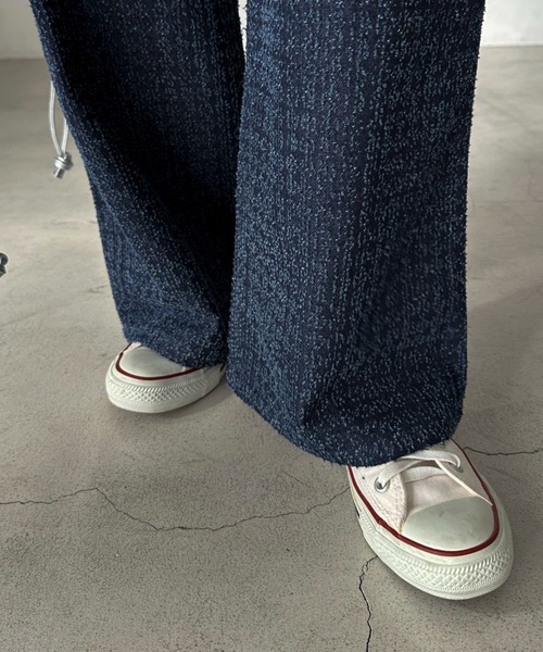 Doux archives(ドゥアルシーヴ)の「クラッシュデニムタックパンツ(デニムパンツ・レディース・ブルー/ネイビー・SMALL/MEDIUM)」の9枚目の写真