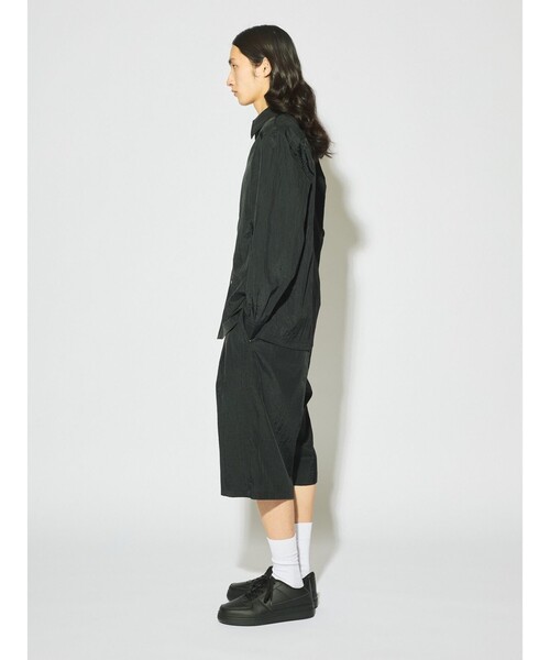 MIDIUMISOLID(ミディウミソリッド)の「MIDIUMISOLID Men’s ナイロンハーフパンツ(その他パンツ・メンズ・ベージュ/ブラック・48)」の8枚目の写真