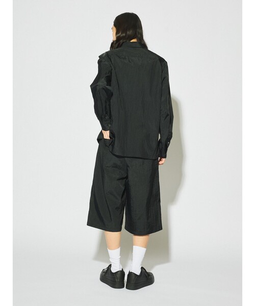 MIDIUMISOLID(ミディウミソリッド)の「MIDIUMISOLID Men’s ナイロンハーフパンツ(その他パンツ・メンズ・ベージュ/ブラック・48)」の9枚目の写真