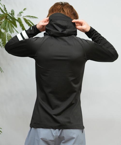 人気 Hurley ハーレー 水着 サーフ  ラッシュガード 長袖 Hurley/ハーレー 長袖/ロンT フード付き UVケアラッシュガード
