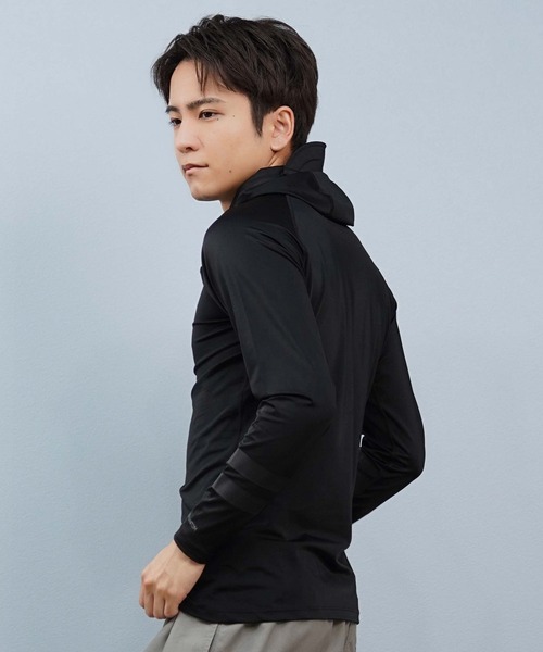 人気 Hurley ハーレー 水着 サーフ  ラッシュガード 長袖 Hurley/ハーレー 長袖/ロンT フード付き UVケアラッシュガード