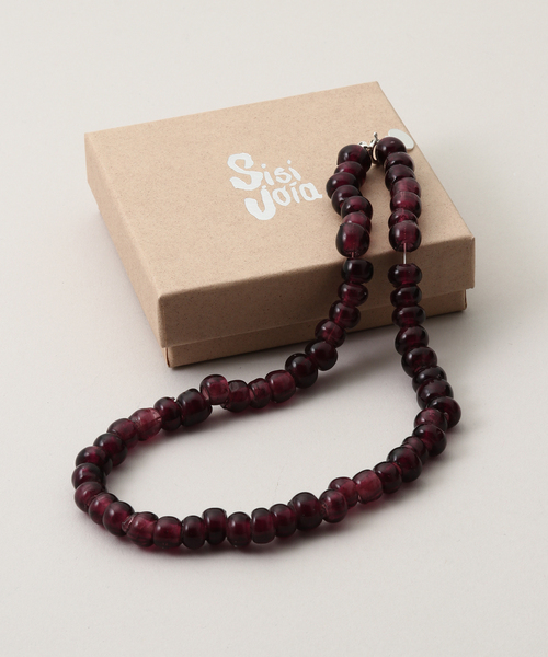 セール】【SISI JOIA/シシジョイア】BEADS NECKLACE：ネックレス