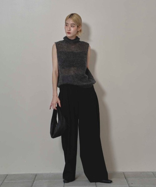 TODAYFUL - 美品⭐︎TODAYFUL Soft Mohair Turtle Knit Woolmohair Turtle Knitvest（ニット/セーター）｜TODAYFUL