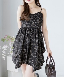 clear（クリア）の「柄アソートキャミワンピース[ガーリー ミニ丈 チェック柄]≪お気に入り数1万人突破≫（ワンピース）」