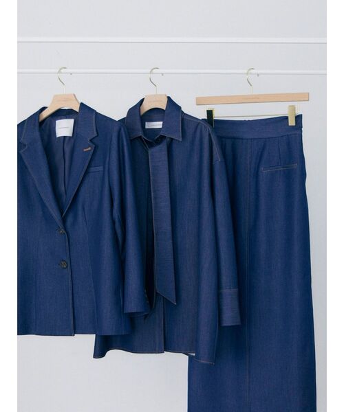 LAGUNAMOON（ラグナムーン）の「【柳橋唯コラボ】シングルテーラードジャケット（テーラードジャケット・レディース・ブラック/インディゴブルー・SMALL/MEDIUM）」の20枚目の写真