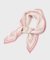 ジオメトリックプリーツスカーフ