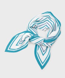 ジオメトリックプリーツスカーフ