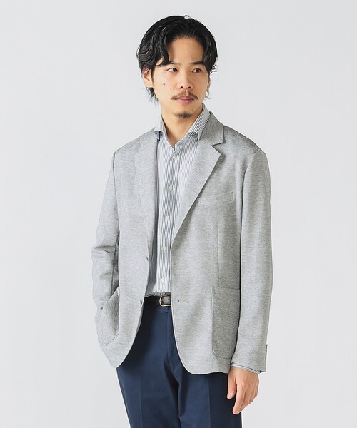 BEAMS ジャケット（M）美品です セール】【ウォッシャブル・軽量】テックカラミ 2ボタン