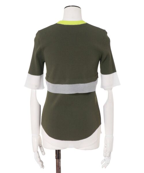 un3d COLOR BLOCK SHEER SHORT CD 38サイズ un3d COLOR BLOCK SHEER SHORT CD 38サイズ