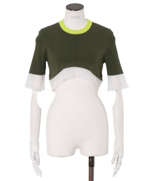 UN3D シアートップス セール】SHEER COCOON TOPS / シアーコクーントップス（Tシャツ