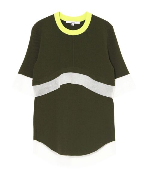 un3d COLOR BLOCK SHEER SHORT CD 38サイズ un3d COLOR BLOCK SHEER SHORT CD 38サイズ