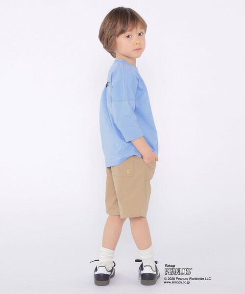 SHIPS（シップス）の「SHIPS KIDS:100～130cm / スヌーピー 七分袖 TEE（Tシャツ/カットソー・キッズ・ライトブルー/ホワイト系/ピンク・110/100/120/130）」の10枚目の写真