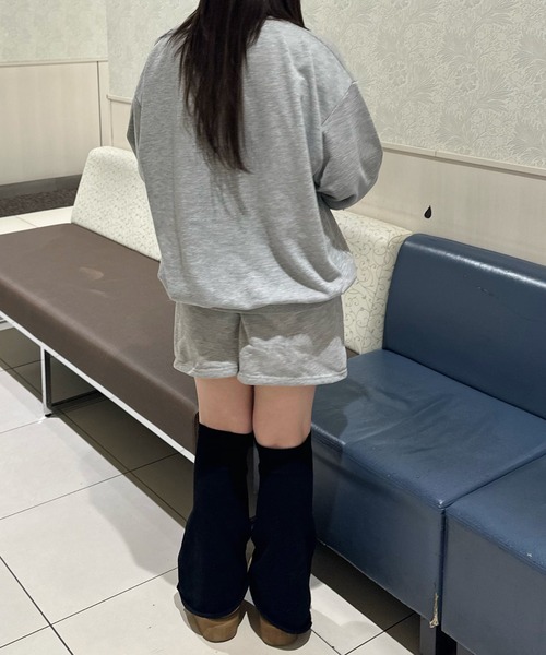 shrita（シュリータ）の「【上下２点セット】裏毛ロゴセットアップ（セットアップ・キッズ・モカ/グレー/チャコールグレー・L/M/S）」の20枚目の写真