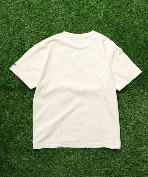 The Endless Summer(エンドレスサマー)の「TES SURFS UP FLOCKY T-SHIRT / Tシャツ(Tシャツ/カットソー・メンズ・アイボリー/グレー/レッド/ネイビー/ブラック/ホワイト・SMALL/MEDIUM/LARGE/X-LARGE/XX-LARGE)」の8枚目の写真