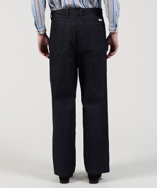 TOMORROWLAND (トゥモローランド)の「9.5OZデニム バレルパンツ(デニムパンツ・メンズ・ダークブルー/ホワイト・S/XS/M)」の13枚目の写真