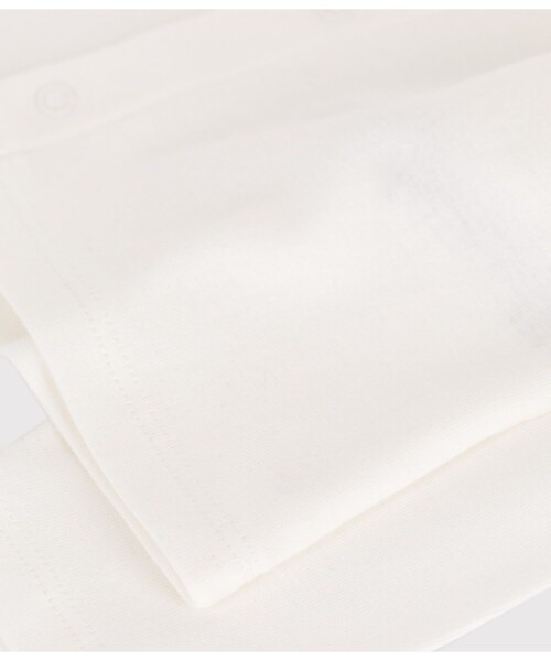 PETIT BATEAU（プチバトー）の「カーディガン（カーディガン/ボレロ・キッズ・オフホワイト/ピンク・18MONTH/24MONTH/36MONTH/12MONTH）」の3枚目の写真