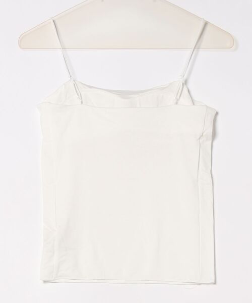 anuke（アンヌーク）の「anuke Cupin Camisole（キャミソール・レディース・ホワイト/ブラック・FREE）」の9枚目の写真