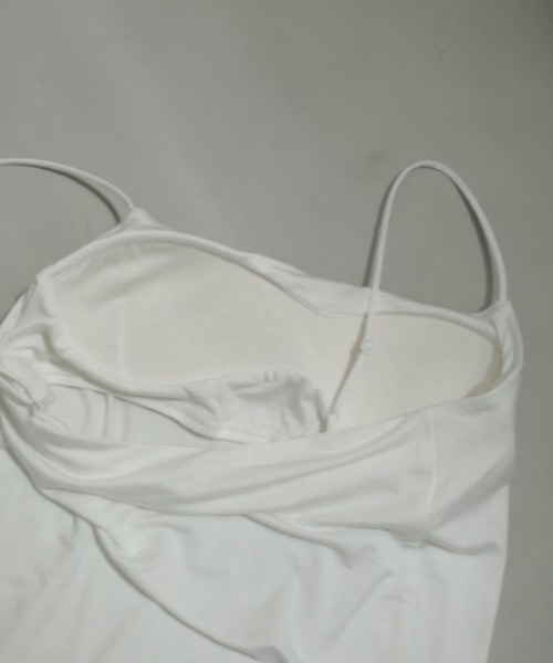 anuke（アンヌーク）の「anuke Cupin Camisole（キャミソール・レディース・ホワイト/ブラック・FREE）」の6枚目の写真
