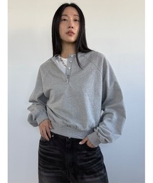 Didot.showroom | ラグランヘンリーネックMTM(スウェット)
