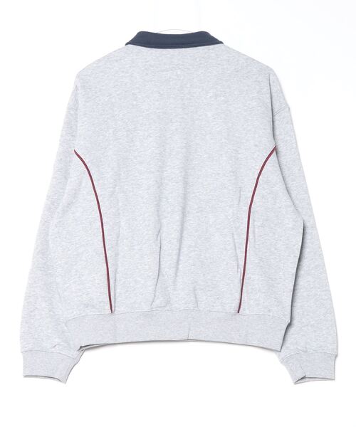 KIRSH(キルシー)の「KIRSH OPEN COLLAR SWEATSHIRT キルシー オープンカラー スウェット(スウェット・レディース・ダークネイビー/グレー・ONE SIZE)」の16枚目の写真