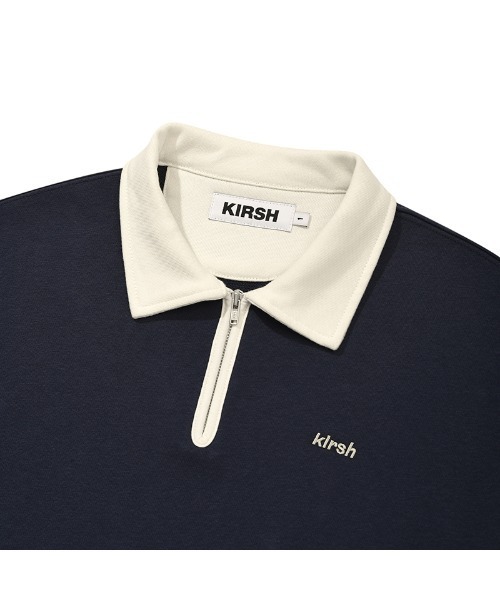 KIRSH(キルシー)の「KIRSH OPEN COLLAR SWEATSHIRT キルシー オープンカラー スウェット(スウェット・レディース・ダークネイビー/グレー・ONE SIZE)」の11枚目の写真