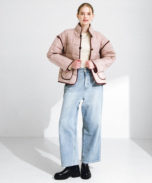 URBAN RESEARCH Sonny Label（アーバンリサーチサニーレーベル）の「コットンプリントリバーシブルブルゾン（ブルゾン・レディース・ブラック/ピンク・FREE）」の20枚目の写真